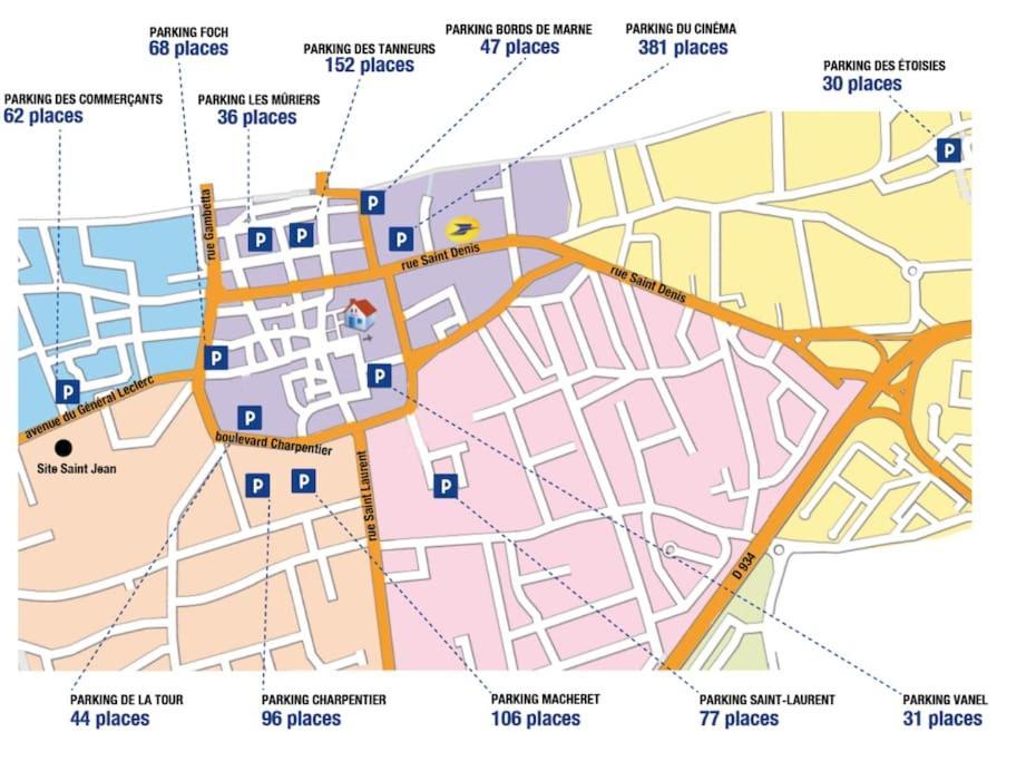 Appartement Idealement Situe Proche Disneyland Et Paris Lagny 외부 사진